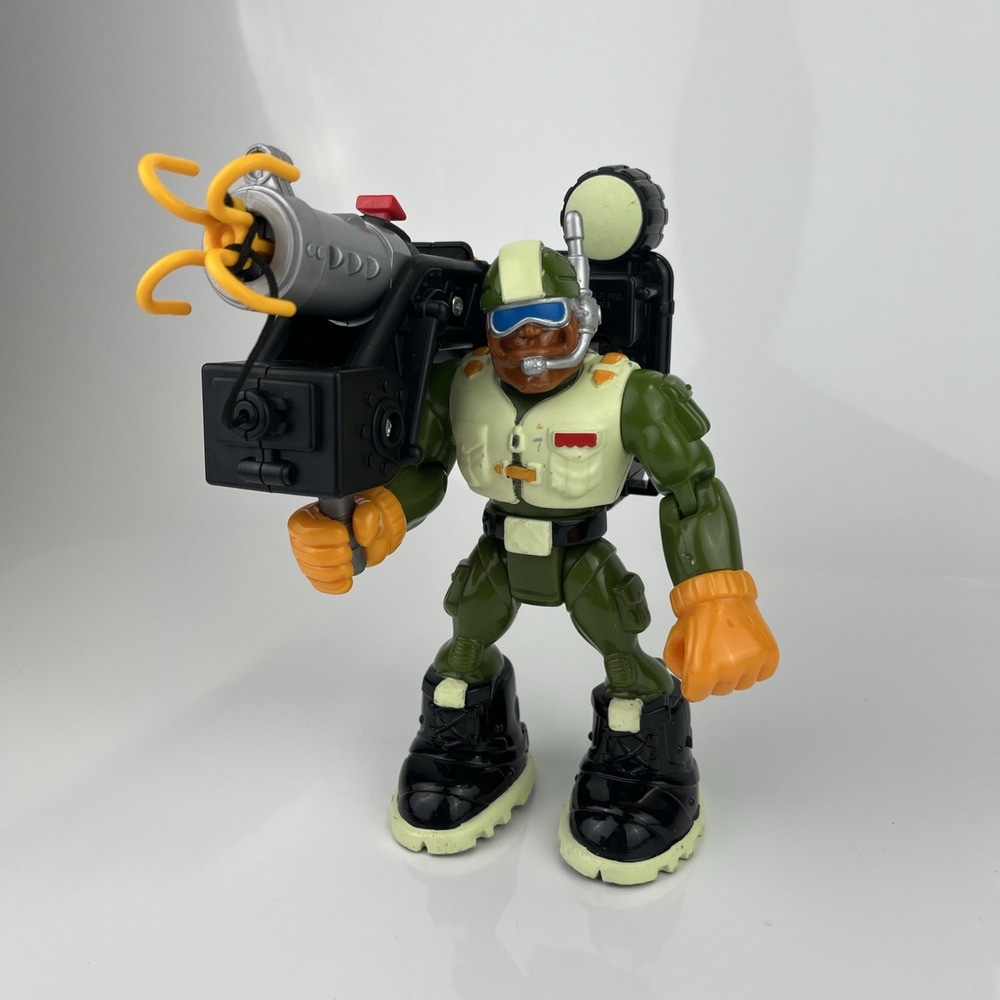 Fisher‎ Price Rescue Heros Night Squad Rocky Canon